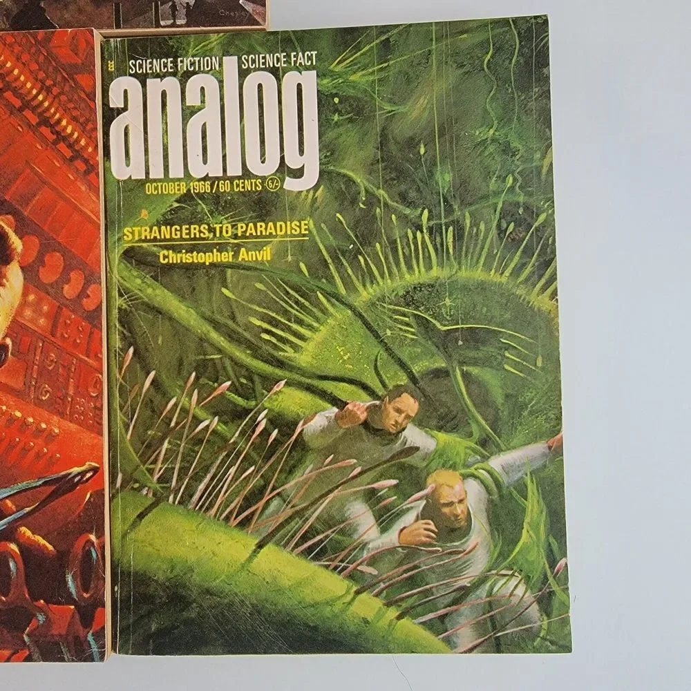 1966‎ Science Fiction Book Lot 5 Analog Paperbook Books